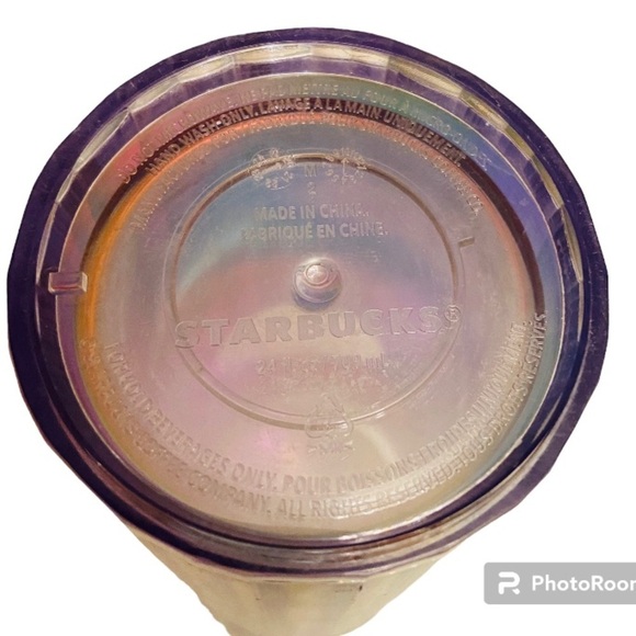 Starbucks Summer 2021 Iridescent Kaleidoscope Dome 24oz Cold Cup Tumbler - Picture 4 of 5